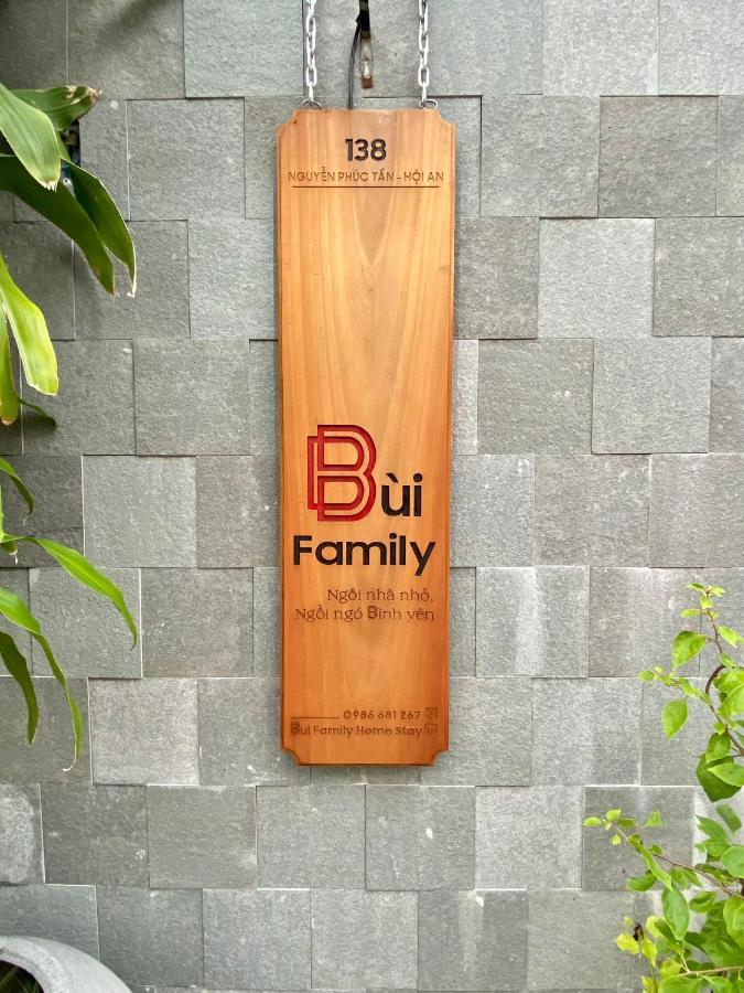 Bui Family Homestay Χόι Αν Εξωτερικό φωτογραφία